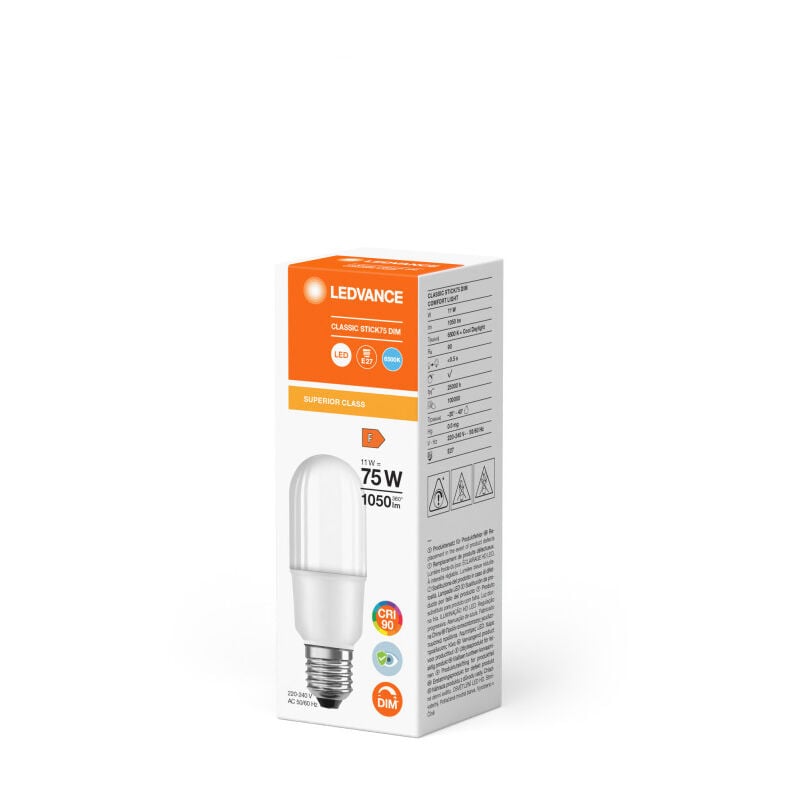 Osram Ampoule LED forme de barre Stick E27 Blanc froid 60 W 806