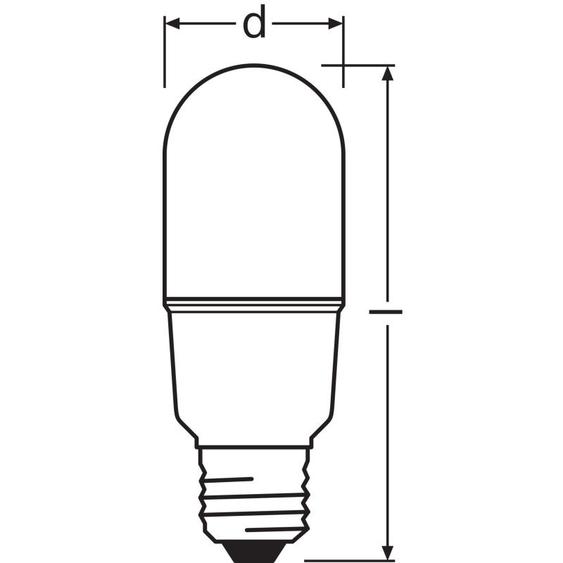 Ampoule LED Ledvance/Osram Classique E27 11W 1050Lm 6500K 200º