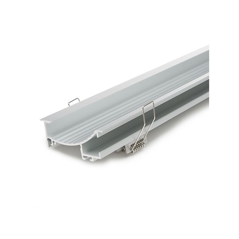 Profil Aluminium Pour Bande LED Installation Escaliers - Diffuseur
