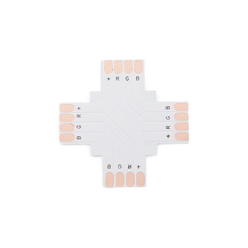 Connecteur de bande LED 4 broches 10MM RGB 5 broches 12MM RGBW connecteur  de câble d'extension 1M 2.5M 5M pour bande lumineuse LED RGB RGBW