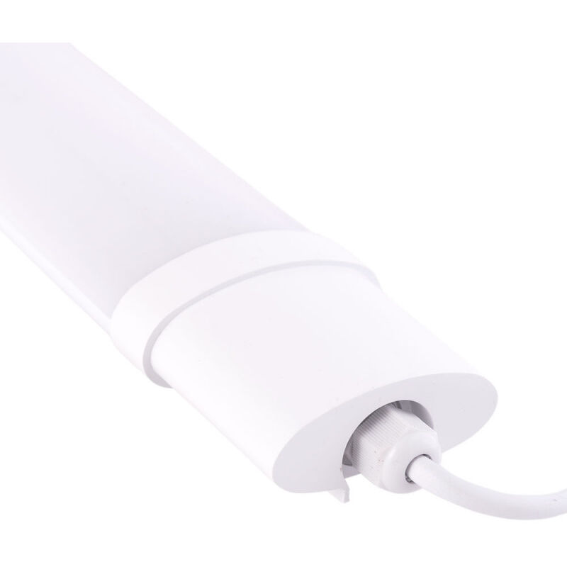 2×120CM Tube Néon LED 36W Plafonnier Néon Tube LED Étanche IP65 Lampe sur  Plafond Anti-Poussière Anti-Corrosion et Anti-Choc Tube Ampoule LED Blanc