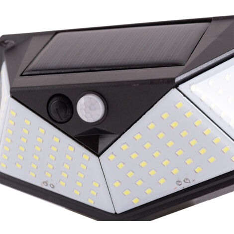 Applique LED 6000ºK Solaire IP65 Capteur 40 000H  [HO-SW6080-PIR]