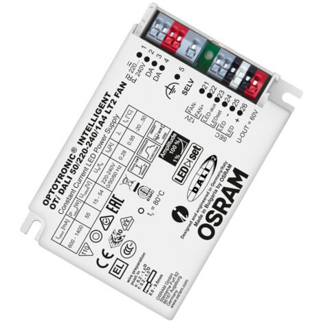 Osram OptoTronic OTI DALI CC Transformateur LED OTI DALI50/220-240/1A4LT2FANDIM (1/2)