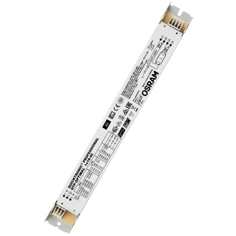 Ledvance – Ballast électronique QuickTronic QTP OPTIMAL 1X18-40 – Tension 220-240V – Durée de vie jusqu'à 100 000h – Éclairage de secours EN 50172