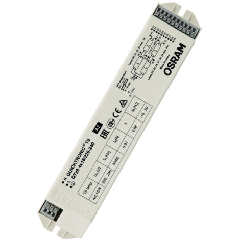 Remplacement Ballast Tube Néon Ballast électronique Pour Tube Fluorescent T8 36W - Tension 220-240V - Sans Clignotement, Sans Bruit - Remplacement Facile