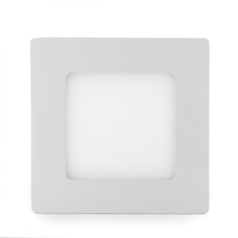 Plafonnier LED carré 6 W 600 lm 4 200 °K 40 000 h [GR-MZMD02-6W-W]