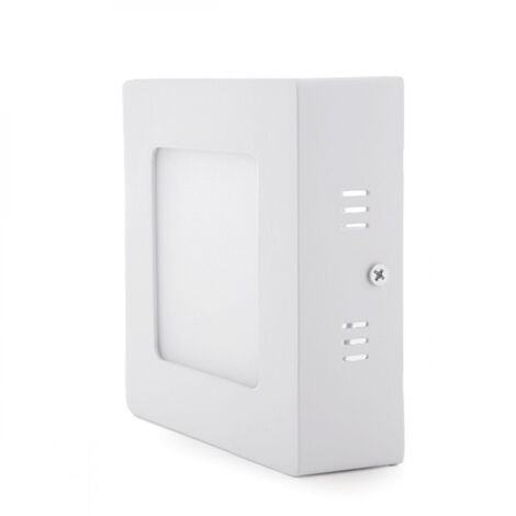 Plafonnier LED carré 6 W 600 lm 4 200 °K 40 000 h [GR-MZMD02-6W-W]