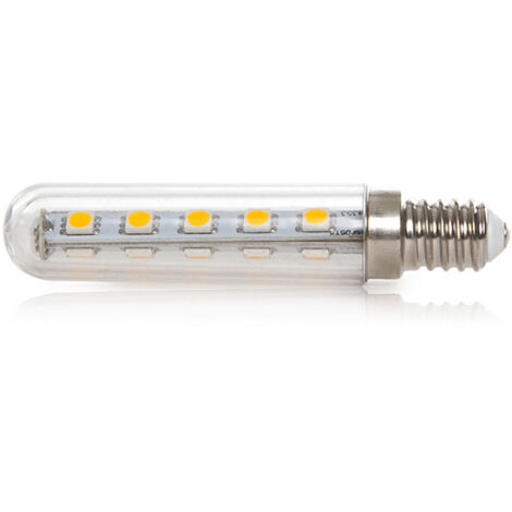 Ampoule LED E14 3W 224Lm 3000ºK Mini Tubulaire 40 000H [CA-TUBMIN-E14-3W-WW]