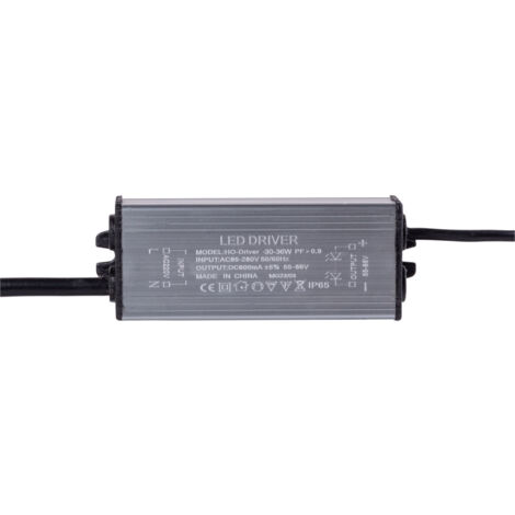 Greenice – Driver Dimmable Panneau LED 36W – Alimentation constante – Tension régulée – Compact pour espaces réduits – 220-240V