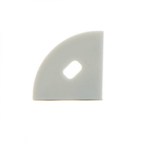 Greenice – Embout SU-A1616 avec trou – Profilé pour tube LED – Largeur 16mm – Longueur 1000mm – Pour montage dans espaces confinés