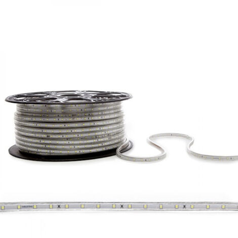 Bande de 60 LED/M 6W 337Lm 2700ºK SMD2835 220VAC IP65 x1M 40 000H  [HO283560220V5MM6LMWW]