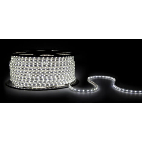 Bande de 60 LED/M 6W 337Lm 2700ºK SMD2835 220VAC IP65 x1M 40 000H  [HO283560220V5MM6LMWW]
