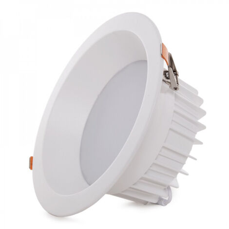 Spot LED Circulaire Downlight 24W 2 400Lm 6000ºK Anti-éblouissant UGR19 40 000H [HO-DL-AD-24W-CW] (1/5)
