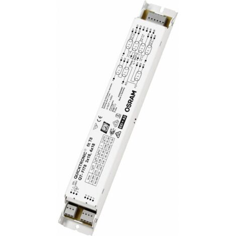 Osram – Ballast électronique pour lampes fluorescentes T5 – Puissance 72W – Tension 220/240V – Démarrage rapide – QTFIT834X18