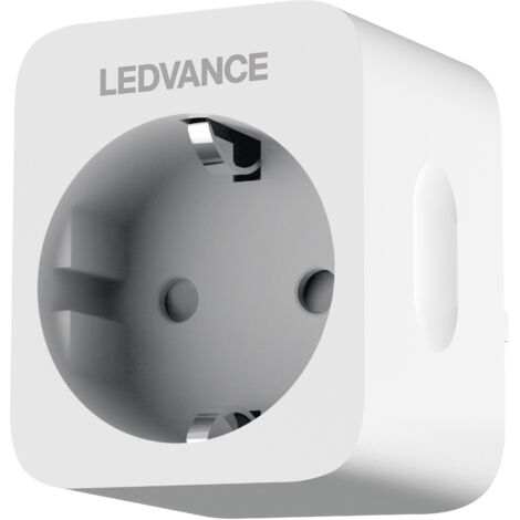 Prise commutable Wi-Fi LEDVANCE SMART+ avec mesure de puissance – Compatible Google et Alexa – Commande vocale – Largeur 49mm (1/5)
