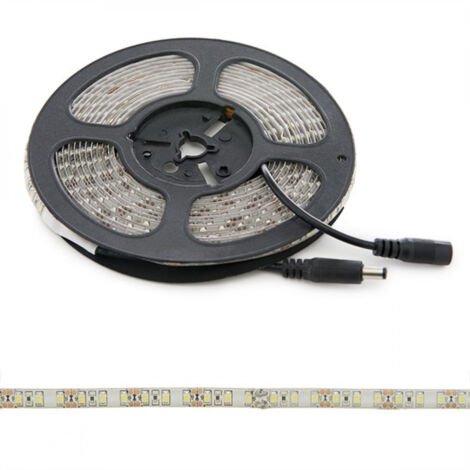 Bande de 600 LED 48W 2256Lm CRI85 2700ºK SMD3528 12VDC IP65 x5M 40 000H [PL219006WW]-Blanc Chaud (1/3)
