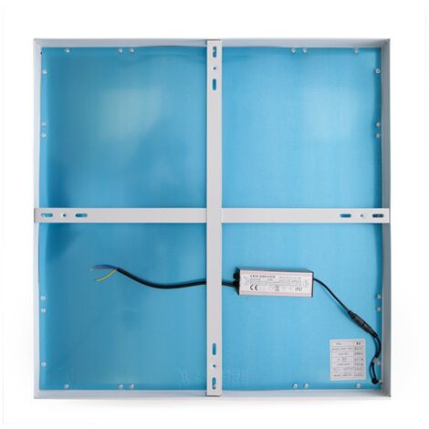 Plafonnier LED carré 48 W, 4 800 lm, 6 000 °K, 40 000 h [GR-MZMD02-48W-CW]