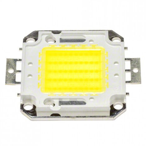 LED COB High Power 20W 2000Lm 6000K - Placa 40x46mm, 30-36V, 50000 Horas, Para Proyectores, Iluminación