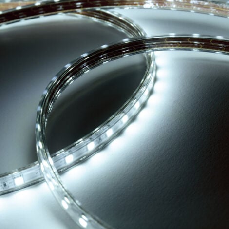 Bande de 60 LED/M 500W 42 000Lm 4200ºK SMD5050 220VAC IP65 x50M 40 000H  [HO-220-60-50M-W]