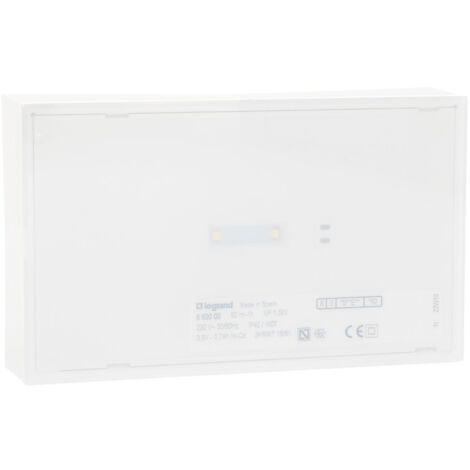 Luminaire de secours LEGRAND-Ura Next - 50 lumens - 1H - Non permanent [SON-660000]