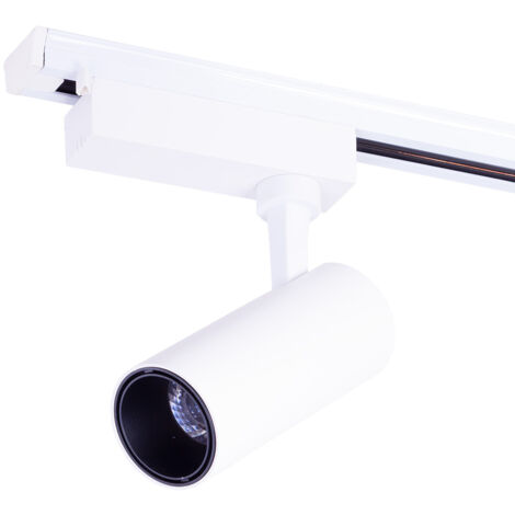 Spot LED sur Rail 20W 1880Lm CRI85 2700ºK Lumiastra Monophasé 40 000H [LUM-ATB060012-W-WW]Greenice