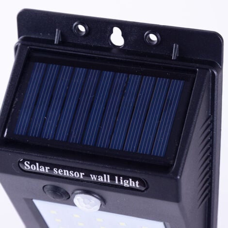 Applique Murale LED 6000ºK Solaire IP65 Capteur 40 000H  [HO-SW5050-PIR]