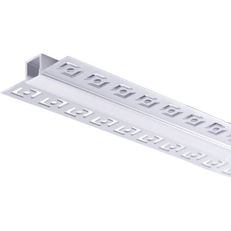 Perel Slimline Profilé pour ruban LED 2m x 7mm