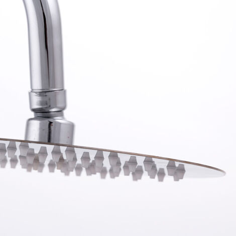 Pommeau De Douche Pluie Carré Inox 50x50 Cm – Effet Cascade Haute Pression, Anti-Calcaire, Luxe Et Relaxant