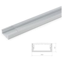 Profil Aluminium Pour Bande LED - Diffuseur laiteux RL-A1708 x 2M