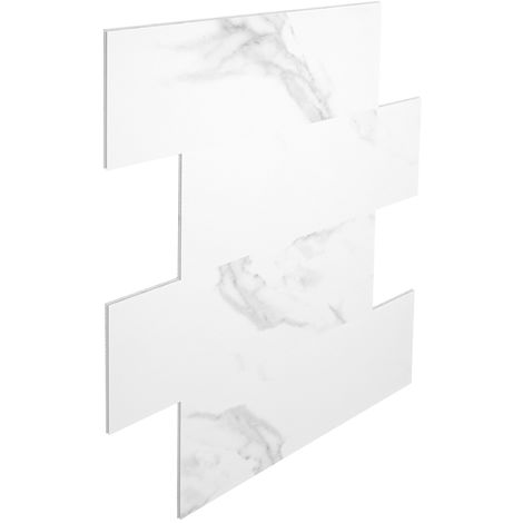Wandfliesen ohne Fugen | Bad | SPC Vinyl Fliesen | 75x30cm | PS34:2.29 m² / 1 Paket