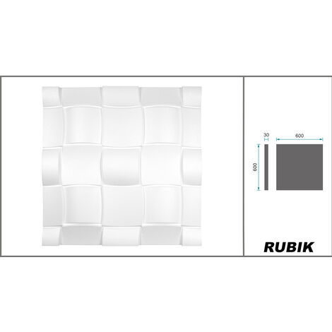 3D Paneele 60x60cm - EPS Styropor, schall-, wärmedämmend - alle