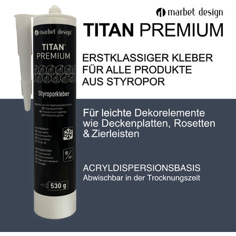 EVERFIX Montagekleber Weiss Klein 125 G (3 Stück) Für Innen Und Außen