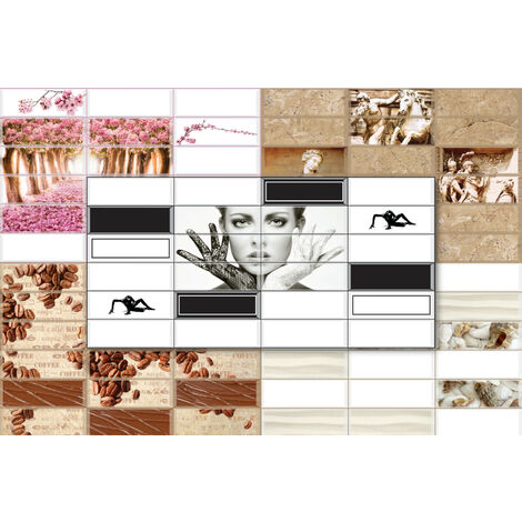 PVC Wandpaneele - pflegeleichte Stein-, Holz- & Bildmotive - RESTPOSTEN: FLOWERS