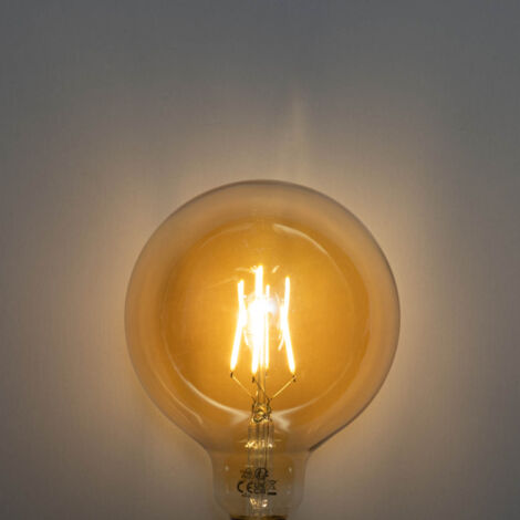 Bombilla LED Nordlux E27 G125 Regulable - 2700K Cálida, 240 Lúmenes, 3.5W, Ideal Para Interior