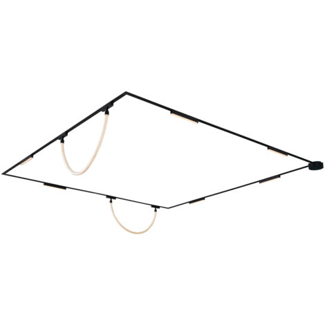 Focos Luces Led Riel Pack 3 De Lamparas 30W