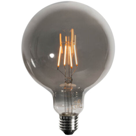 LUEDD Bombilla LED E27 regulable en 3 pasos Ahumado G125 4W 150 lm 1900K (1/4)