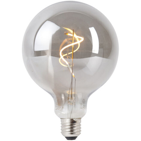 LUEDD Bombilla LED E27 regulable Ahumado G125 4W 130 lm 1900K (1/3)