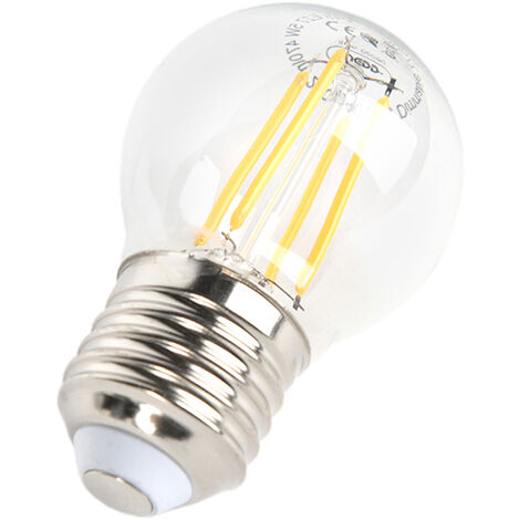 Bombilla filamento LED regulable E27 A60 5W 470lm 2700 K.