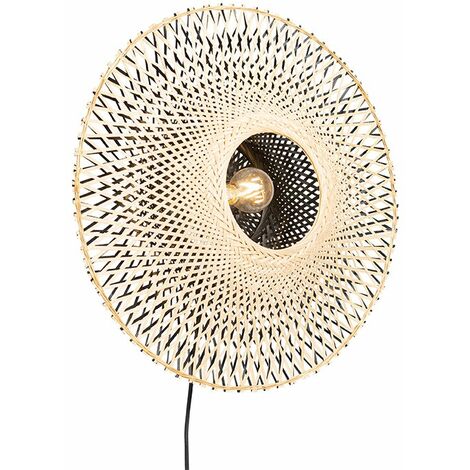 QAZQA Oriental Lámpara Colgante Oriental Dorada 26 Cm - Mowgli Acero Redonda Adecuado Para LED Max. 1 X 40 Watt