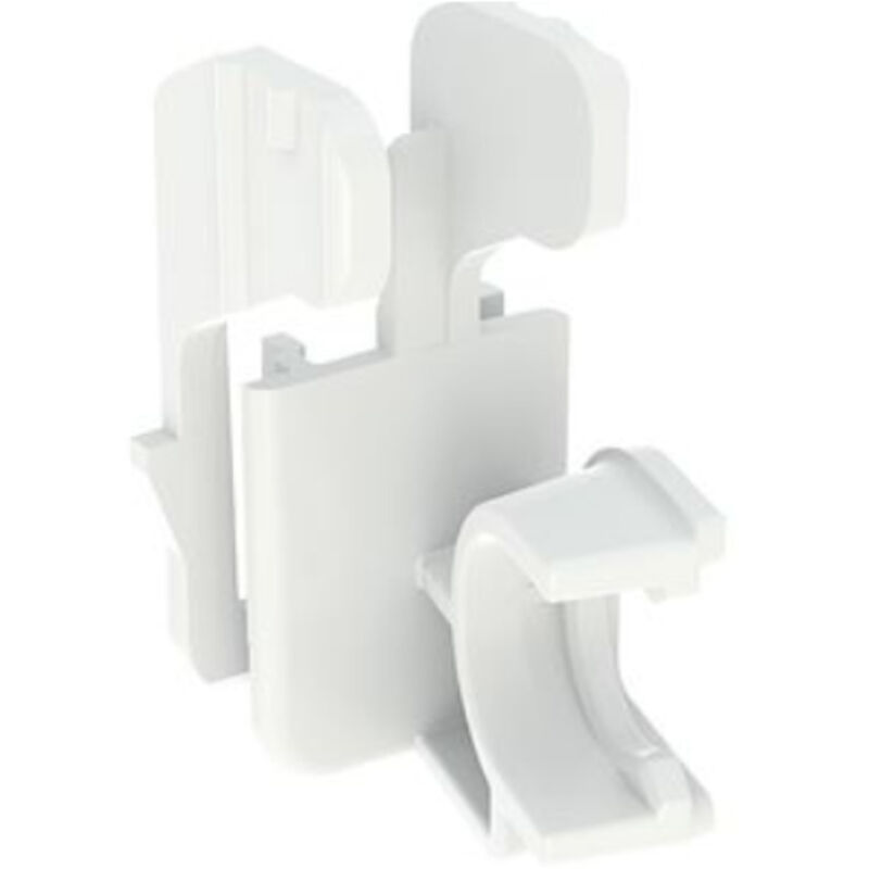 BODYA Bouton Poussoir Double Chasse D'Eau Geberit Chromé - Accessoire Toilette Réservoir Dissimulé Argenté