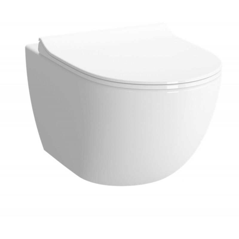 Geberit Pack WC Bâti-support + WC Vitra Sento fixations invisibles