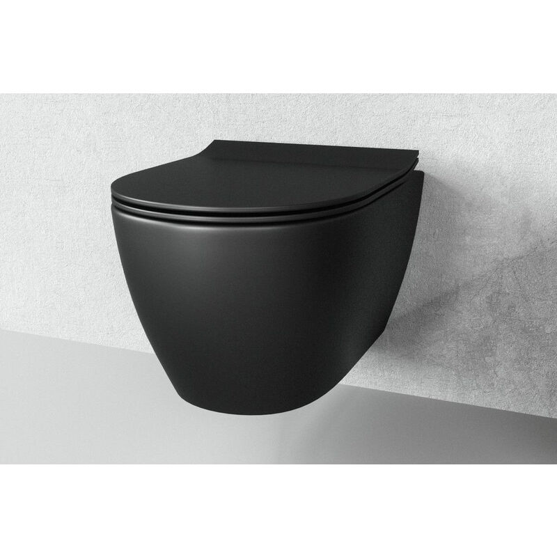 Geberit Pack WC Bâti-support + WC Vitra Sento fixations invisibles