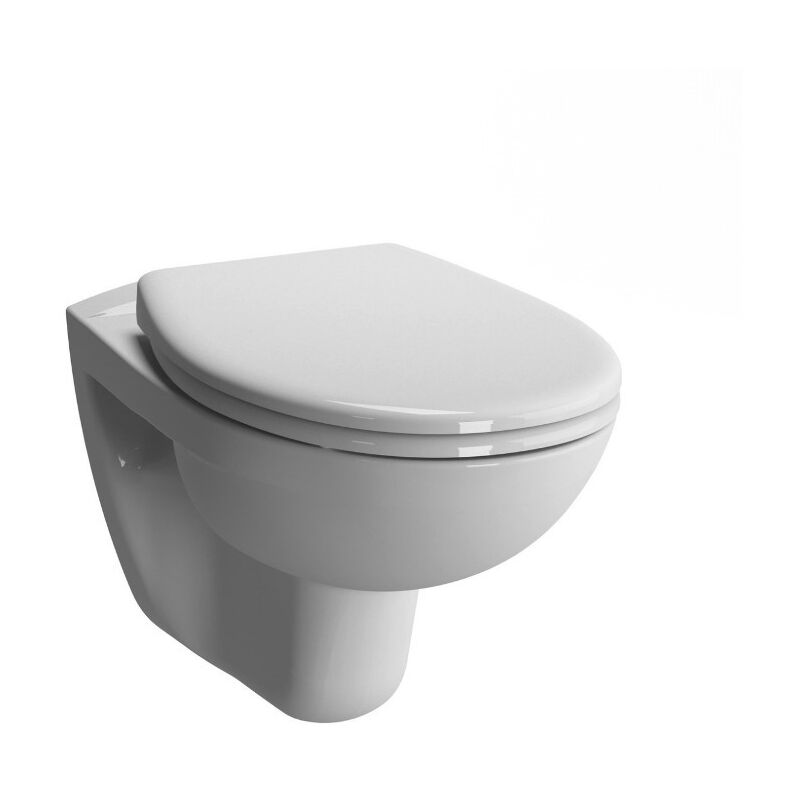 WC suspendu de marque VITRA modèle NORMUS avec double abattant - ATD Home