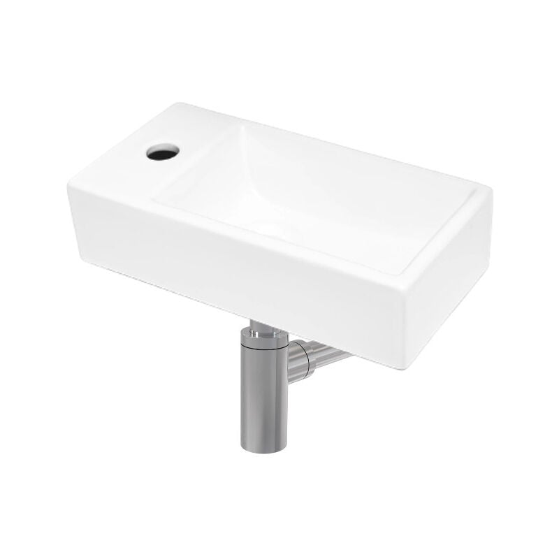 Swiss Aqua Technologies Bonde à écoulement libre Infinitio 5/4  sans trop  plein pour lavabos et vasques, noir mat (PZATKABKM) - Livea Sanitaire