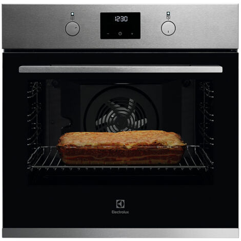 Electrolux – Four encastrable chaleur tournante 72L – Nettoyage vapeur – 3 niveaux de cuisson simultanés – KOFGH70TX – Classe A – 596mm de large