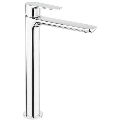 Swiss Aqua Technologies – Mitigeur de lavabo XL avec levier sans tirette – G3/8 – Chrome – Cartouche céramique – Débit 5 l/min – SATBSMOOD285 (1/3)