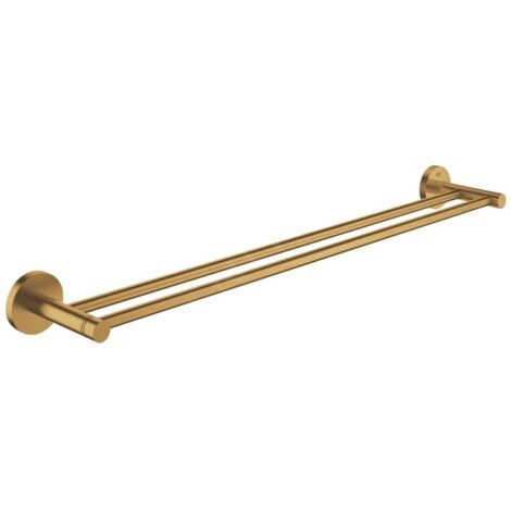 Grohe Essentials - Porte-serviettes à deux bras, Cool Sunrise brossé 40802GN1