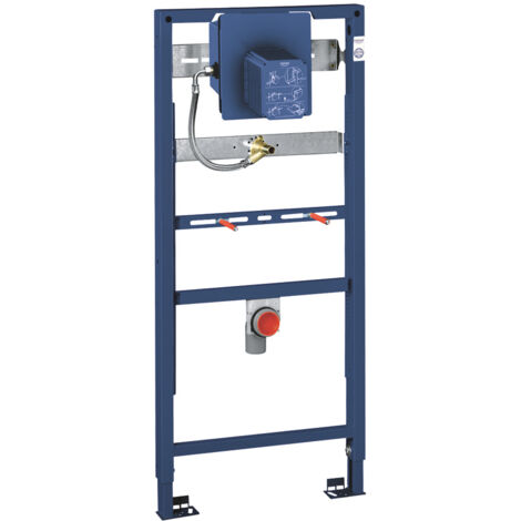 Grohe – Bâti-support WC pour urinoir avec châssis acier époxy – Installation rapide – Compatible plaques Tectron – 38786001 (1/6)