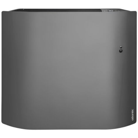 Atlantic – Radiateur à inertie 2000 W 507627 – Horizontal gris étoilé – Corps en fonte – Fonction lumineuse – Compatible Cozytouch
