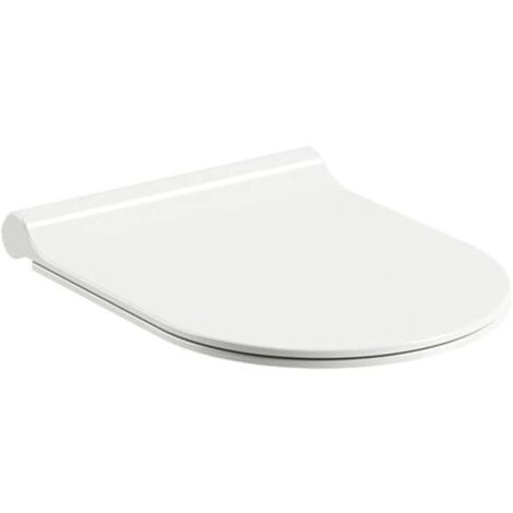 abattant WC softclose en duroplast, blanc (X01550) (1/6)